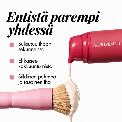 Väriä vaihtava meikkivoide